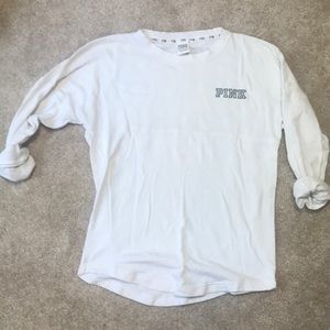 Oversized PINK crew neck style sweater